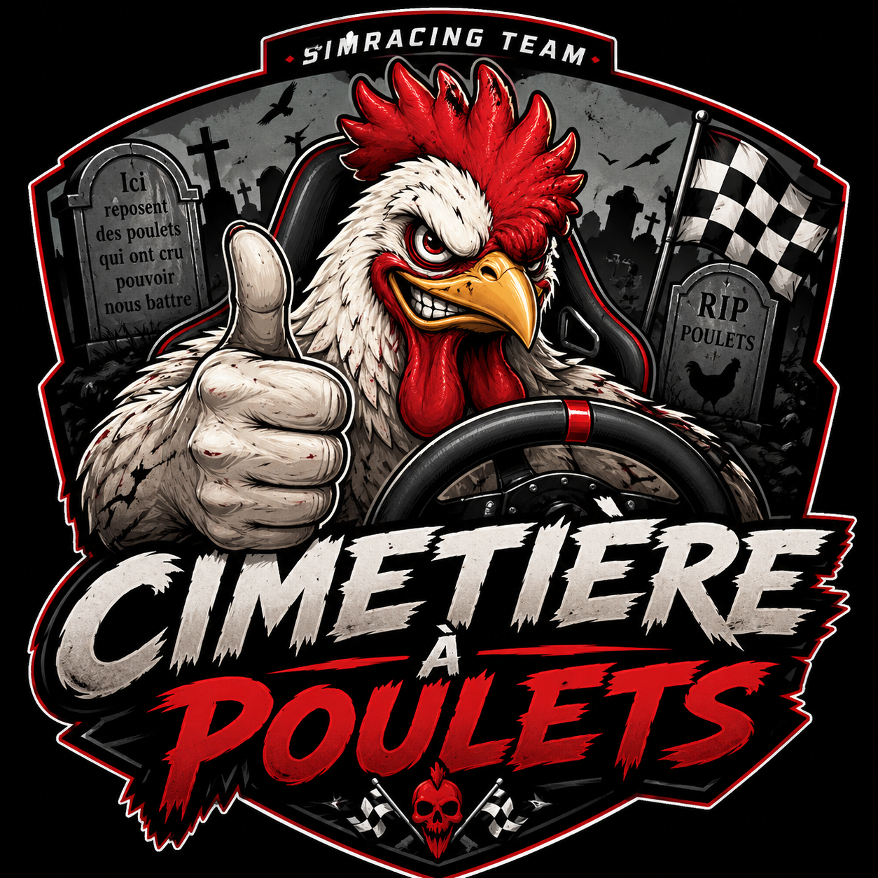 Cimetière à Poulets